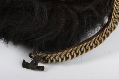 Northumberland Fusiliers Senior NCO&rsquo;s Bearskin. - 6