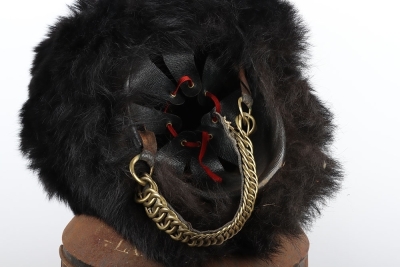 Lancashire Fusiliers Officers Bearskin in Tin - 5