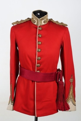 Lancashire Fusiliers Officers Full Dress Tunic