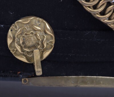 Bedfordshire Regiment Officers Home Service Helmet - 10