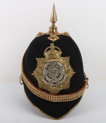 Border Regiment Officers Home Service Helmet