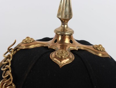 Border Regiment Officers Home Service Helmet - 11