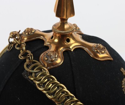 Cheshire Regiment Officers Home Service Helmet - 11