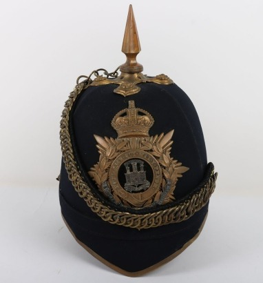 Dorset Regiment Officers Home Service Helmet