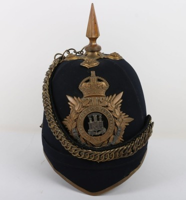 Dorset Regiment Officers Home Service Helmet