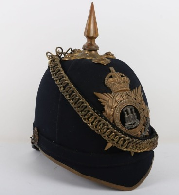 Dorset Regiment Officers Home Service Helmet - 4