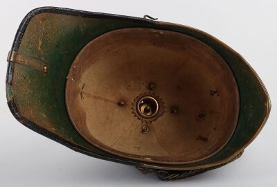 Dorset Regiment Officers Home Service Helmet - 12