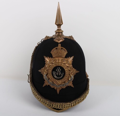 Durham Light Infantry Officers Home Service Helmet