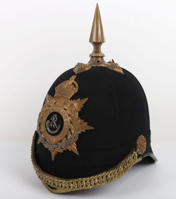 Durham Light Infantry Officers Home Service Helmet - 5