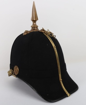 Durham Light Infantry Officers Home Service Helmet - 8