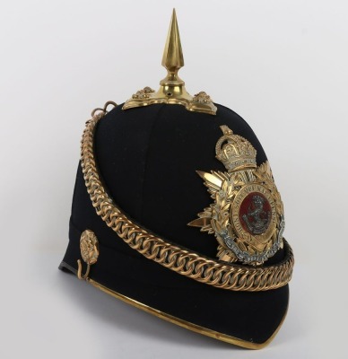 Duke of Wellington&rsquo;s West Riding Regiment Officers Home Service Helmet - 4