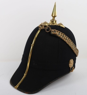 Duke of Wellington&rsquo;s West Riding Regiment Officers Home Service Helmet - 9