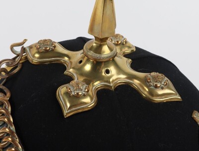 Duke of Wellington&rsquo;s West Riding Regiment Officers Home Service Helmet - 11