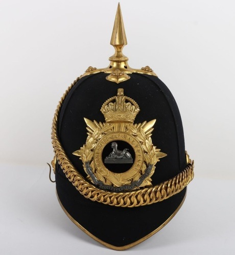 Territorial Battalion Gloucestershire Regiment Officers Home Service Helmet