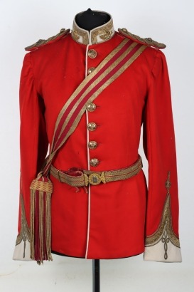 Gloucestershire Regt Officers Full Dress Tunic