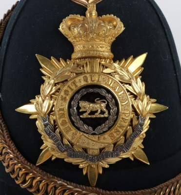 Hampshire Regiment Officers Home Service Helmet - 2