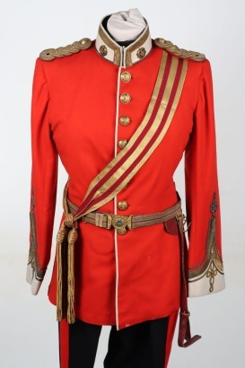 Hampshire Regiment Officers Full Dress Tunic