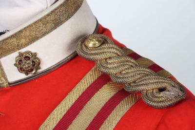 Hampshire Regiment Officers Full Dress Tunic - 3