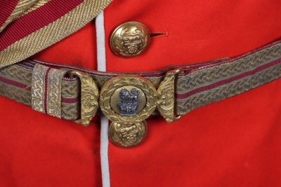 Hampshire Regiment Officers Full Dress Tunic - 4