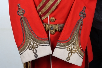 Hampshire Regiment Officers Full Dress Tunic - 5