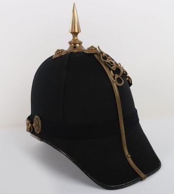 Kings Liverpool Regiment Officers Home Service Helmet - 8