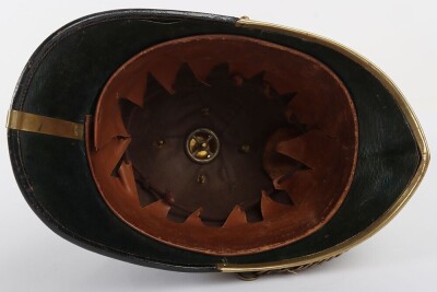 Territorial Battalion Lincolnshire Regiment Officers Home Service Helmet - 12
