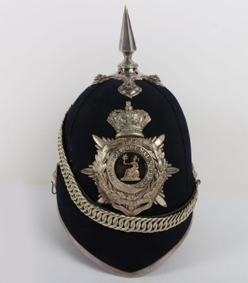 Victorian 1st Volunteer Battalion Norfolk Regiment Officers Home Service Helmet