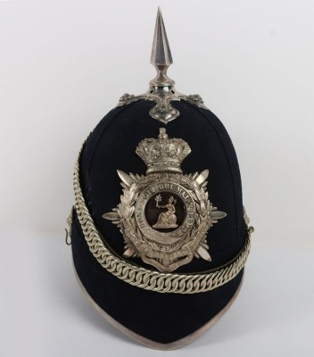 Victorian 1st Volunteer Battalion Norfolk Regiment Officers Home Service Helmet