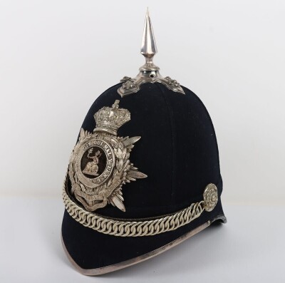 Victorian 1st Volunteer Battalion Norfolk Regiment Officers Home Service Helmet - 5