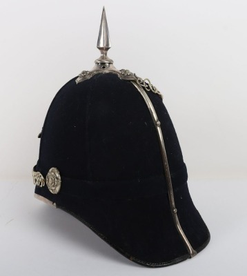 Victorian 1st Volunteer Battalion Norfolk Regiment Officers Home Service Helmet - 9