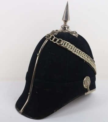 Victorian 1st Volunteer Battalion Norfolk Regiment Officers Home Service Helmet - 10