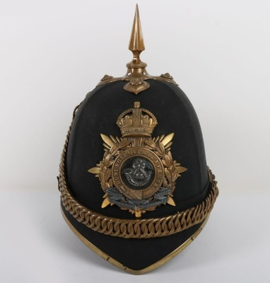 Oxford & Buckinghamshire Light Infantry Officers Home Service Helmet