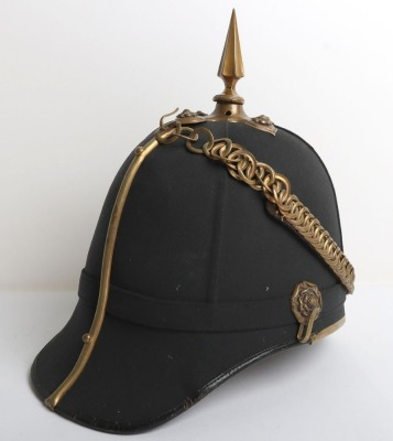 Oxford & Buckinghamshire Light Infantry Officers Home Service Helmet - 9