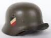 Third Reich NSKK Double Decal Steel Combat Helmet - 2