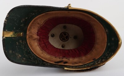 East Surrey Regiment Officers Home Service Helmet - 12