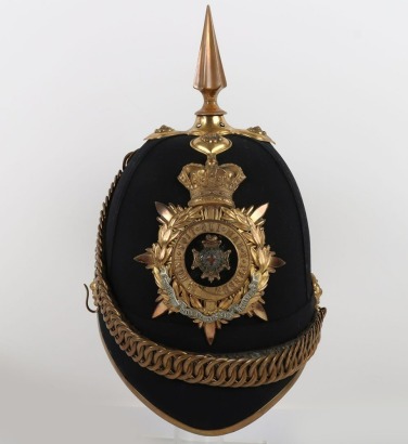 Royal Sussex Regiment Officers Home Service Helmet