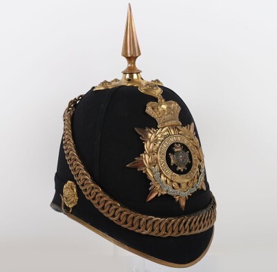 Royal Sussex Regiment Officers Home Service Helmet - 4