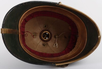 Royal Sussex Regiment Officers Home Service Helmet - 12