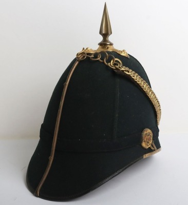 Victorian Somerset Light Infantry Officers Home Service Helmet - 9