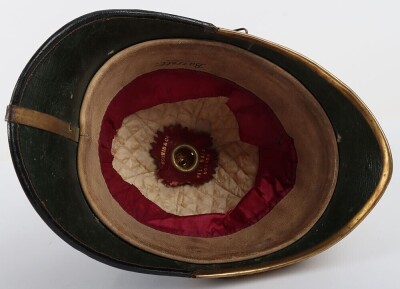 Victorian Somerset Light Infantry Officers Home Service Helmet - 11