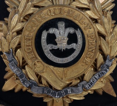 Welsh Regiment Officers Home Service Helmet - 3