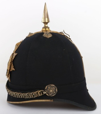 Welsh Regiment Officers Home Service Helmet - 6