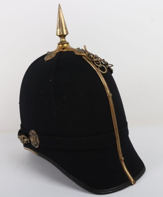 Welsh Regiment Officers Home Service Helmet - 8