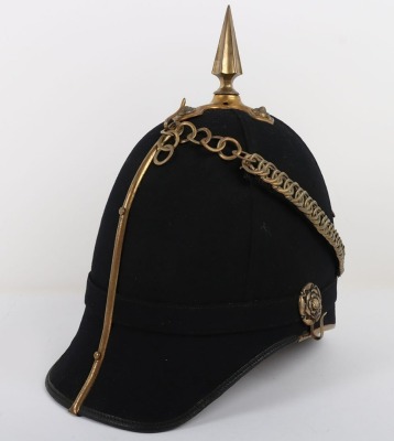 Welsh Regiment Officers Home Service Helmet - 9
