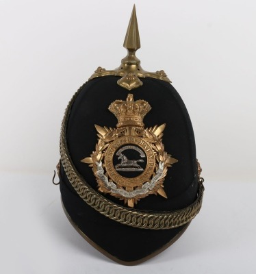 West Yorkshire Regiment Officers Home Service Helmet