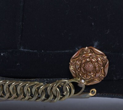 West Yorkshire Regiment Officers Home Service Helmet - 7