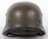 Third Reich NSKK Double Decal Steel Combat Helmet - 10