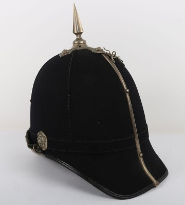 1st Volunteer Battalion West Yorkshire Regiment Officers Home Service Helmet - 11