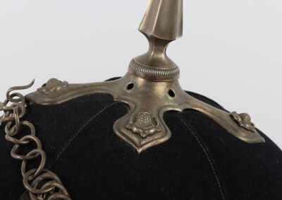 1st Volunteer Battalion West Yorkshire Regiment Officers Home Service Helmet - 14
