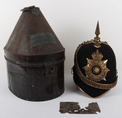 York & Lancs Regiment Officers Home Service Helmet